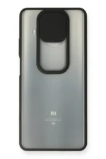 Uray store Xiaomi Mi 10T Lite Kılıf Palm Buzlu Kamera Sürgülü Silikon - Siyah - Görsel 2