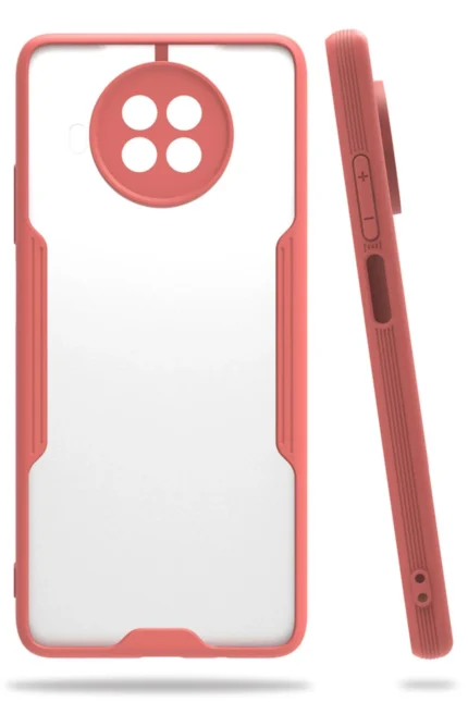 Uray store Xiaomi Mi 10T Lite Kılıf Platin Silikon - Pembe