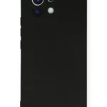 Uray store Xiaomi Mi 11 Kılıf Nano içi Kadife Silikon - Siyah