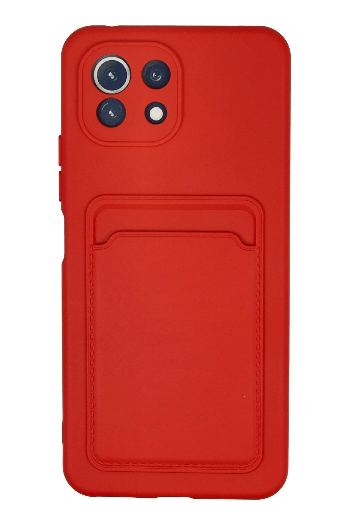 newface-xiaomi-mi-11-lite-kilif-kelvin-kartvizitli-silikon-kirmizi-default Uray store Xiaomi Mİ 11 Lite Kılıf Kelvin Kartvizitli Silikon - Kırmızı - Görsel 1