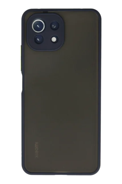 Uray store Xiaomi Mİ 11 Lite Kılıf Montreal Silikon Kapak - Lacivert