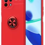 Uray store Xiaomi Mİ 11 Lite Kılıf Range Yüzüklü Silikon - Kırmızı