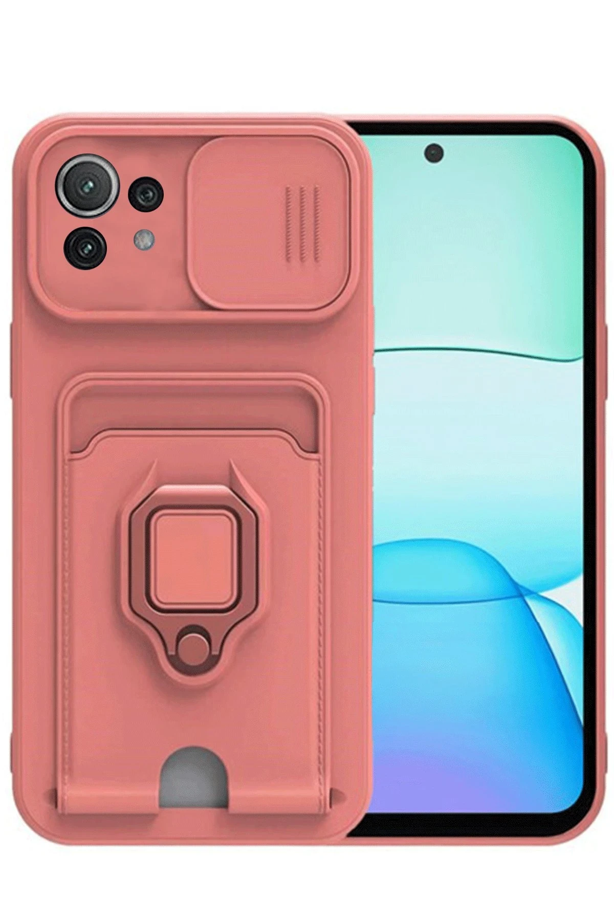 newface-xiaomi-mi-11-lite-kilif-zuma-kartvizitli-yuzuklu-silikon-pembe-default Uray store Xiaomi Mİ 11 Lite Kılıf Zuma Kartvizitli Yüzüklü Silikon - Pembe - Görsel 1