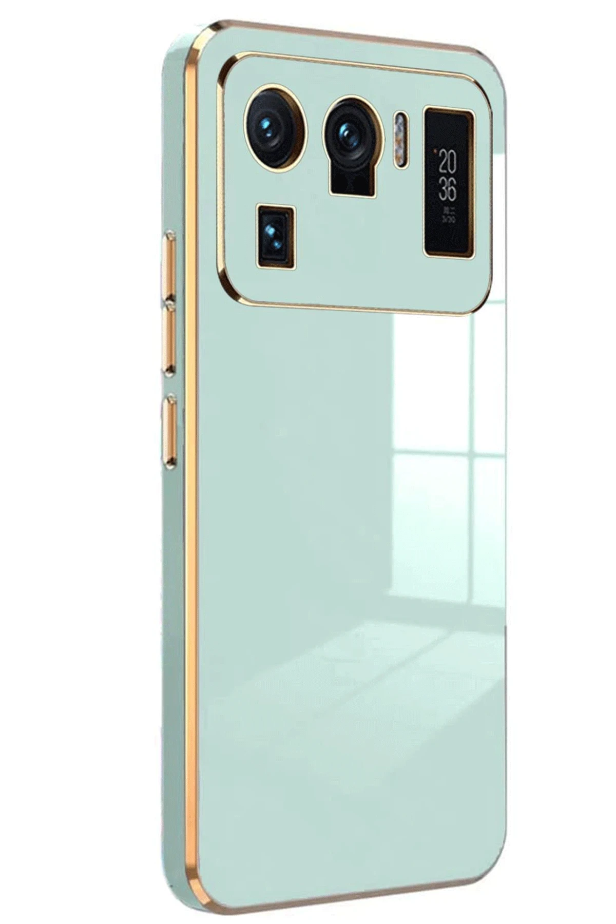 newface-xiaomi-mi-11-ultra-kilif-volet-silikon-acik-yesil-default Uray store Xiaomi Mi 11 Ultra Kılıf Volet Silikon - Açık Yeşil - Görsel 1