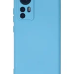 Uray store Xiaomi Mi 12 Kılıf Nano içi Kadife Silikon - Mavi