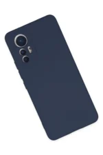 Uray store Xiaomi Mi 12 Lite Kılıf Nano içi Kadife Silikon - Lacivert - Görsel 3