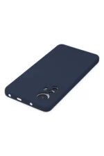 Uray store Xiaomi Mi 12 Lite Kılıf Nano içi Kadife Silikon - Lacivert - Görsel 4