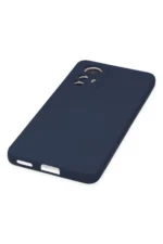 Uray store Xiaomi Mi 12 Lite Kılıf Nano içi Kadife Silikon - Lacivert - Görsel 5