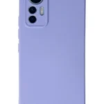 Uray store Xiaomi Mi 12 Lite Kılıf Nano içi Kadife Silikon - Lila