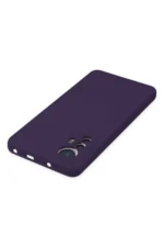 Uray store Xiaomi Mi 12 Lite Kılıf Nano içi Kadife Silikon - Mor - Görsel 4
