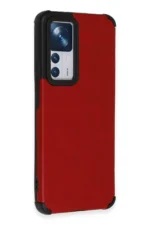 Uray store Xiaomi Mi 12T Kılıf Loop Deri Silikon - Kırmızı - Görsel 2