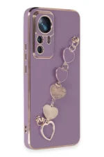 Uray store Xiaomi Mi 12T Pro Kılıf Esila Silikon - Mor - Görsel 2