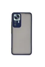 Uray store Xiaomi Mi 12T Pro Kılıf Montreal Silikon Kapak - Lacivert