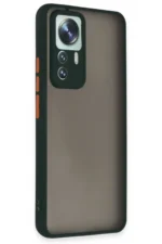 Uray store Xiaomi Mi 12T Pro Kılıf Montreal Silikon Kapak - Yeşil - Görsel 2