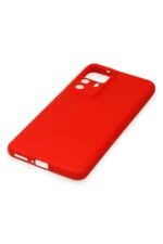 Uray store Xiaomi Mi 12T Pro Kılıf Nano içi Kadife Silikon - Kırmızı - Görsel 5