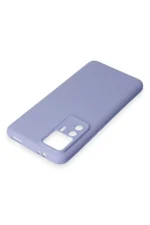 Uray store Xiaomi Mi 12T Pro Kılıf Nano içi Kadife Silikon - Lila - Görsel 4