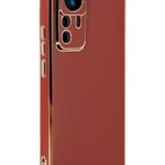 Uray store Xiaomi Mi 12T Pro Kılıf Volet Silikon - Kırmızı
