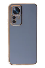 Uray store Xiaomi Mi 12T Pro Kılıf Volet Silikon - Mavi - Görsel 2