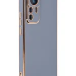 Uray store Xiaomi Mi 12T Pro Kılıf Volet Silikon - Mavi