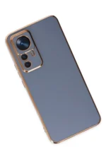 Uray store Xiaomi Mi 12T Pro Kılıf Volet Silikon - Mavi - Görsel 3