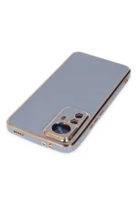 Uray store Xiaomi Mi 12T Pro Kılıf Volet Silikon - Mavi - Görsel 4