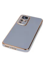 Uray store Xiaomi Mi 12T Pro Kılıf Volet Silikon - Mavi - Görsel 5