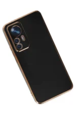 Uray store Xiaomi Mi 12T Pro Kılıf Volet Silikon - Siyah - Görsel 3