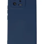Uray store Xiaomi Mi 13 Kılıf Nano içi Kadife Silikon - Lacivert