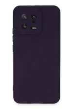 Uray store Xiaomi Mi 13 Kılıf Nano içi Kadife Silikon - Mor