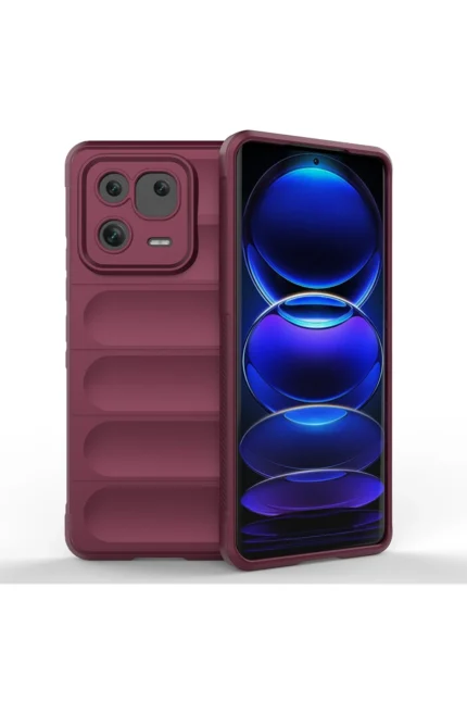 Uray store Xiaomi Mi 13 Kılıf Optimum Silikon - Bordo