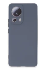Uray store Xiaomi Mi 13 Lite Kılıf Nano içi Kadife Silikon - Gri