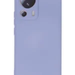 Uray store Xiaomi Mi 13 Lite Kılıf Nano içi Kadife Silikon - Lila