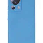 Uray store Xiaomi Mi 13 Lite Kılıf Nano içi Kadife Silikon - Mavi