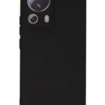 Uray store Xiaomi Mi 13 Lite Kılıf Nano içi Kadife Silikon - Siyah