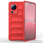 Uray store Xiaomi Mi 13 Lite Kılıf Optimum Silikon - Kırmızı