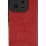 Uray store Xiaomi Mi 13 Pro Kılıf Loop Deri Silikon - Kırmızı