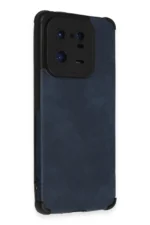 Uray store Xiaomi Mi 13 Pro Kılıf Loop Deri Silikon - Lacivert - Görsel 2