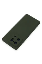 Uray store Xiaomi Mi 13 Pro Kılıf Nano içi Kadife Silikon - Koyu Yeşil - Görsel 3