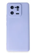 Uray store Xiaomi Mi 13 Pro Kılıf Nano içi Kadife Silikon - Lila