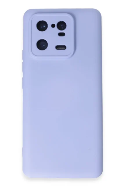 Uray store Xiaomi Mi 13 Pro Kılıf Nano içi Kadife Silikon - Lila