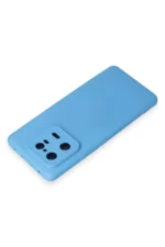 Uray store Xiaomi Mi 13 Pro Kılıf Nano içi Kadife Silikon - Mavi - Görsel 3