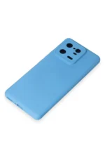 Uray store Xiaomi Mi 13 Pro Kılıf Nano içi Kadife Silikon - Mavi - Görsel 4