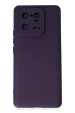 Uray store Xiaomi Mi 13 Pro Kılıf Nano içi Kadife Silikon - Mor