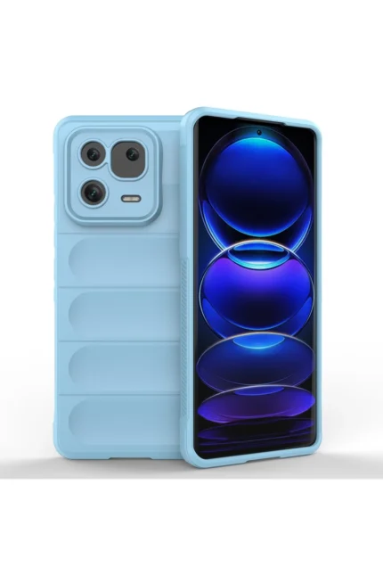Uray store Xiaomi Mi 13 Pro Kılıf Optimum Silikon - Sky Blue