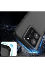 Uray store Xiaomi Mi 13T Kılıf Elegant Kapak - Pudra - Görsel 4