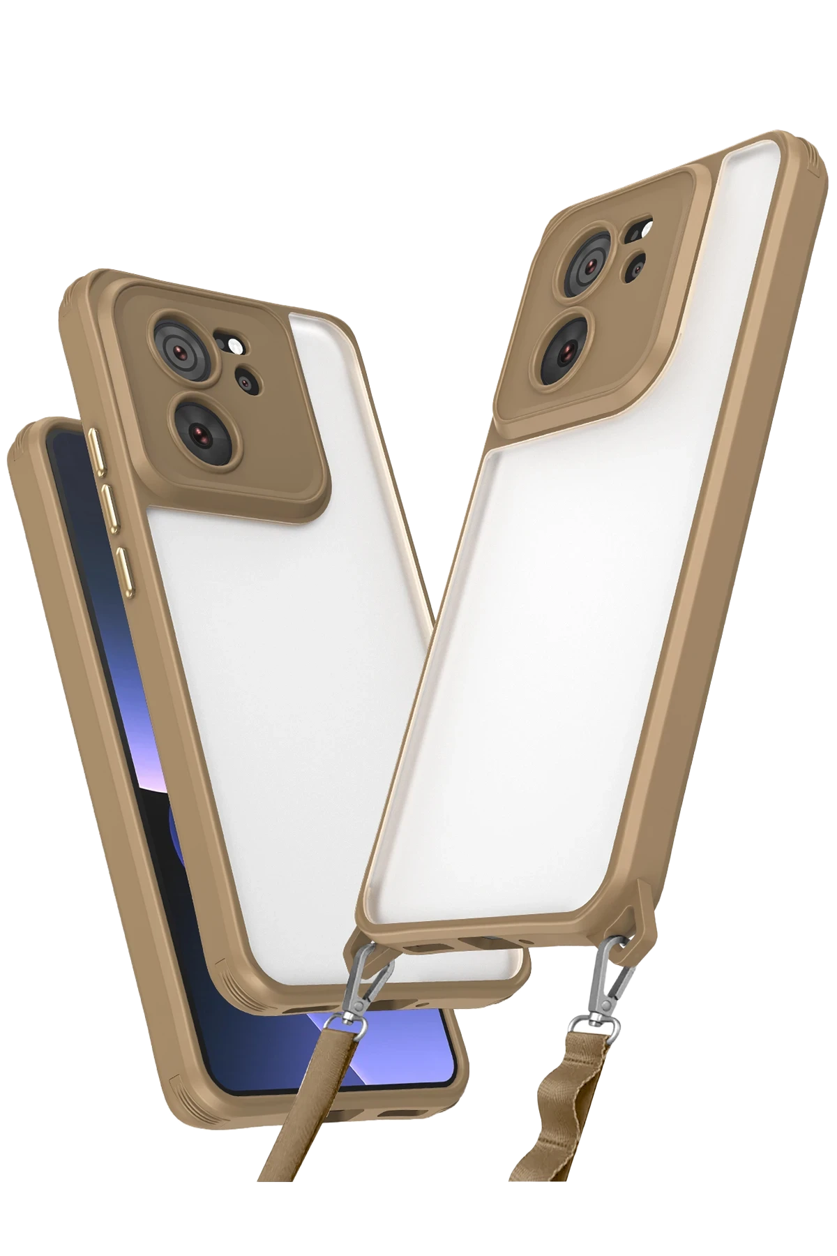 newface-xiaomi-mi-13t-pro-kilif-penta-silikon-kilif-desert-default Uray store Xiaomi Mi 13T Pro Kılıf Penta Silikon Kılıf - Çöl Titanyum - Görsel 1