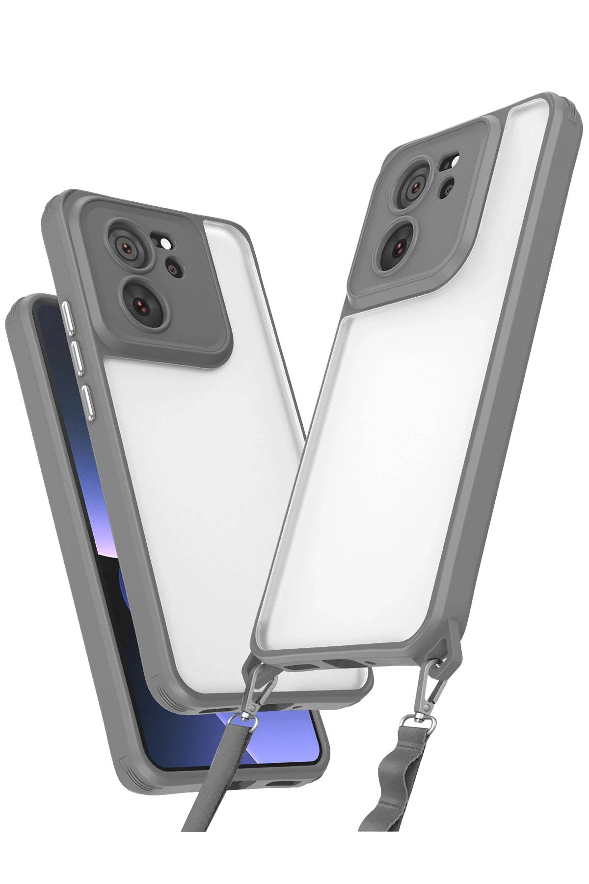newface-xiaomi-mi-13t-pro-kilif-penta-silikon-kilif-titan-gri-default Uray store Xiaomi Mi 13T Pro Kılıf Penta Silikon Kılıf - Titan Gri - Görsel 1
