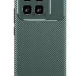 Uray store Xiaomi Mi 14T Kılıf Auto Focus Karbon Kapak - Koyu Yeşil