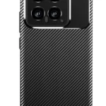 Uray store Xiaomi Mi 14T Kılıf Auto Focus Karbon Kapak - Siyah