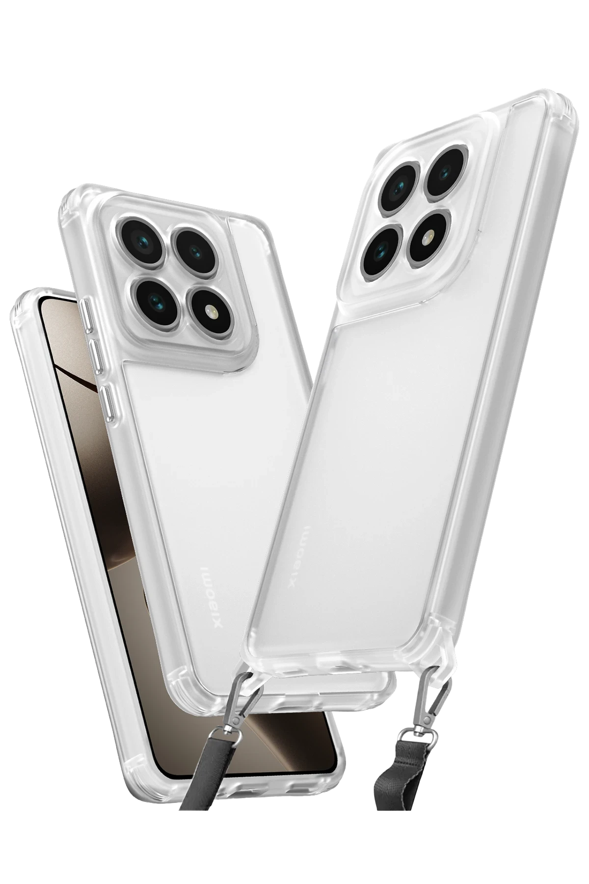 newface-xiaomi-mi-14t-kilif-penta-silikon-kilif-seffaf-default Uray store Xiaomi Mi 14T Kılıf Penta Silikon Kılıf - Şeffaf - Görsel 1